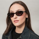 KELLY - Lunettes de soleil - HOLO PAIRS Mahogany Tortoise