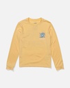 SURF SHARK BOYS LS SUNSHIRT - Tshirt enfant - SALTY CREW Light Orange 10ans