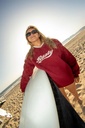 RAIL LOGO FLEECE - Sweat - RUSTY MORELLO XS