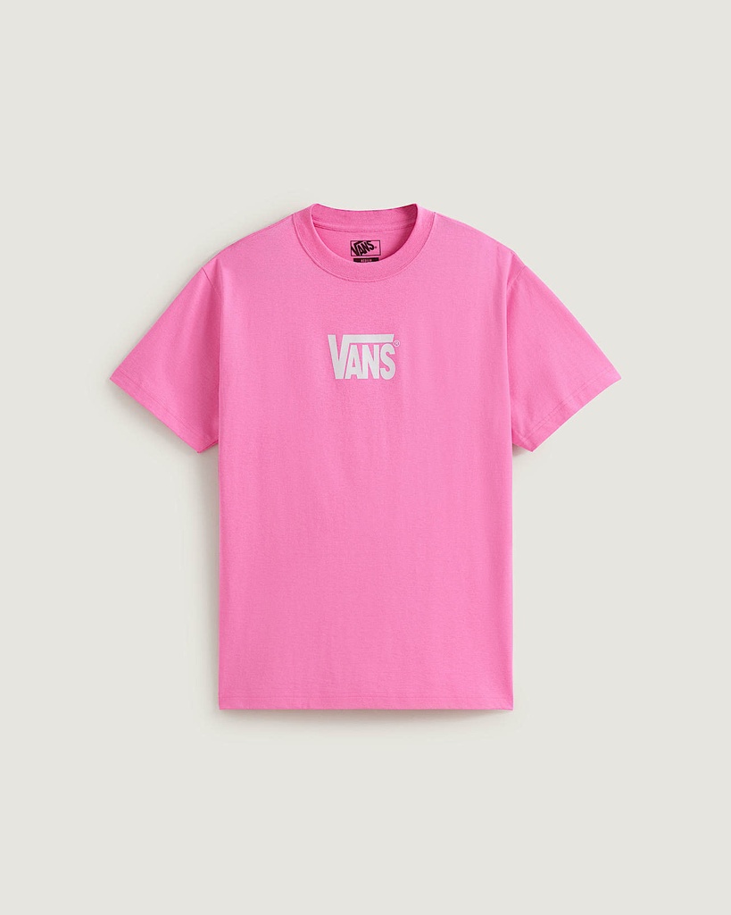 Stretch Logo SS Tee - VANS Pink Fizz XS
