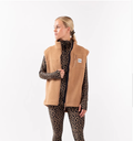 LUMBERJACKIE SHERPA  FADED COFFEE - Veste - EIVY L
