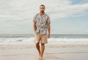 Short Loose Velours Beige - PULLIN M