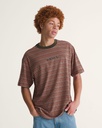 Cameron Stripe SS Knit - VANS OBSIDIAN FERN/L S
