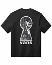 KEYHOLE CLASSIC SS TEE - VANS Black S