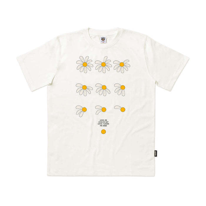 [210000014010] The Dudes Loves Me Not Classic T-Shirt - The DUDES off-white M