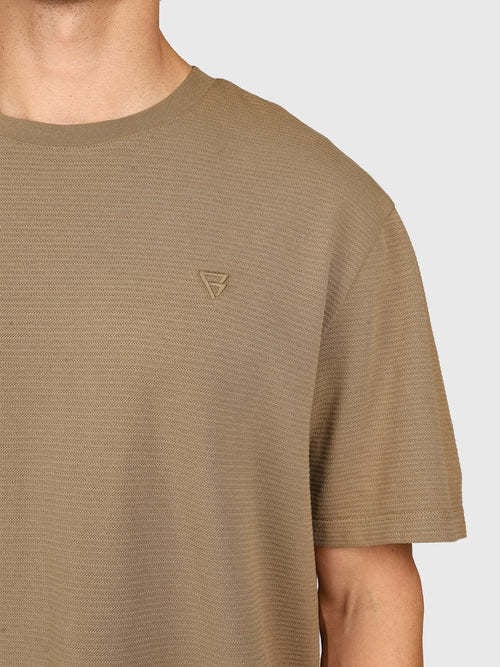Dozan Men T-Shirt - Shitake -BRUNOTTI 2XL