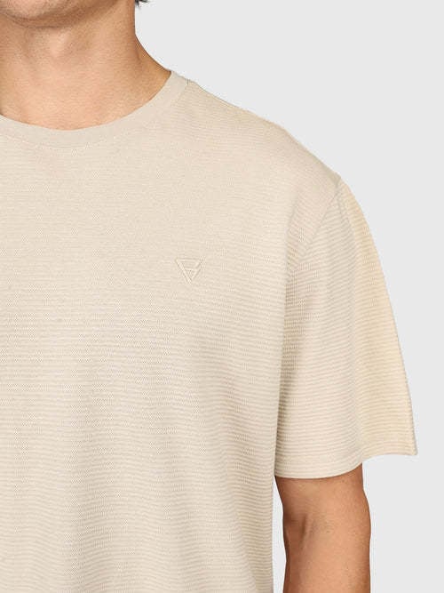 [210000014387] Dozan Men T-Shirt - Feather Grey-BRUNOTTI 2XL