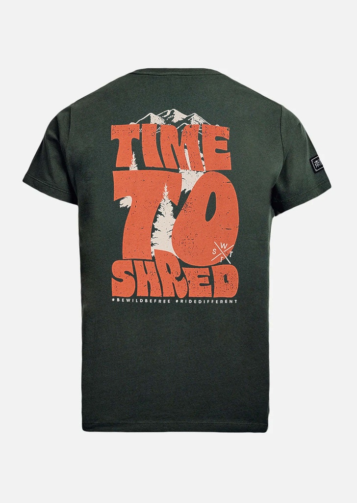 SHRED - Tshirt - WATTS  GREEN W6110 XS