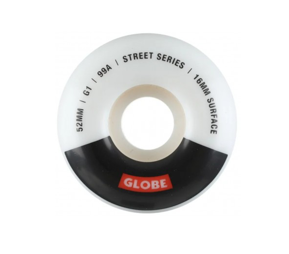 G1 WHEEL 52' WHITE/BLACK - Roues - GLOBE