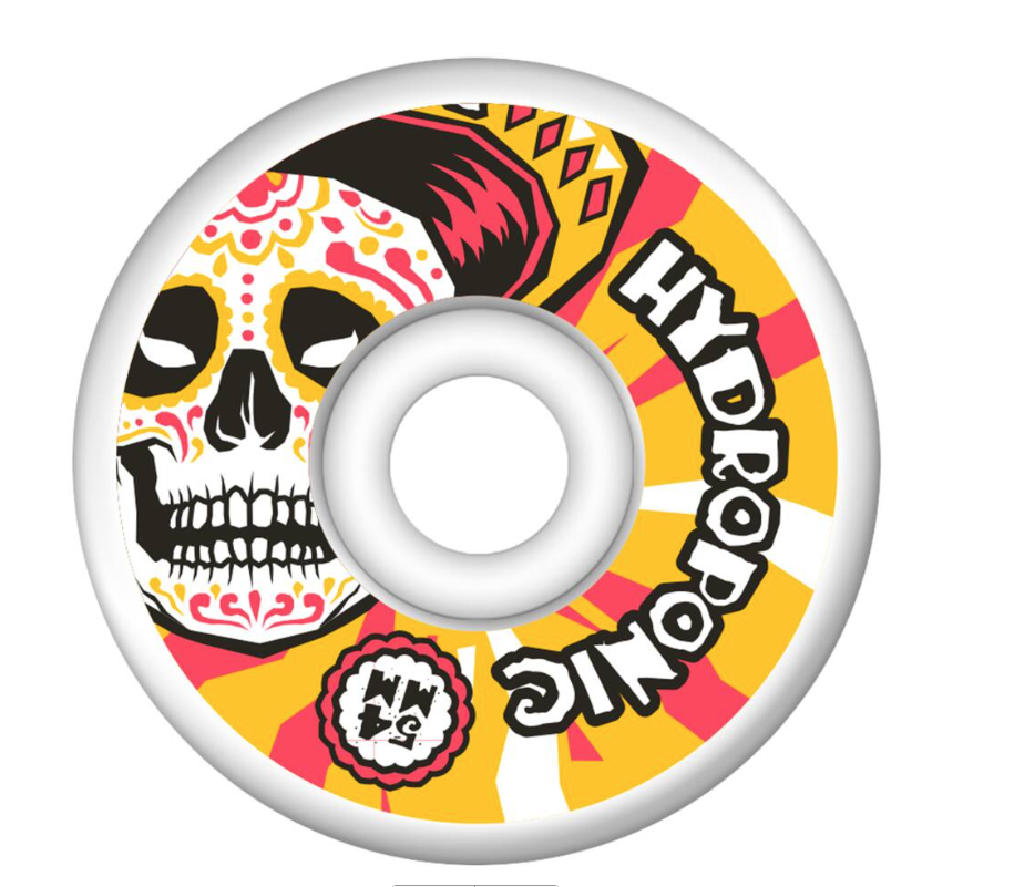[210000001083] MEXICAN SKULL JAUNE 54' - Roue - HYDROPONIC