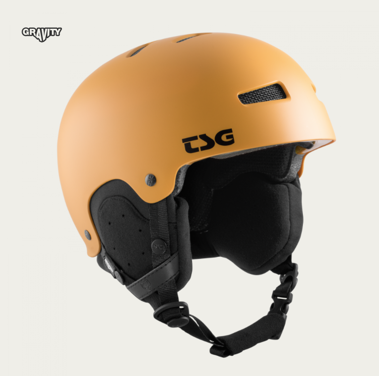 [210000003093] GRAVITY Satin yellow  - Casque snow - TSG  L/XL