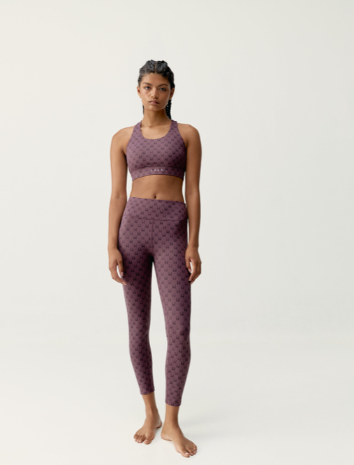 MONOGRAM - Legging Dark Cherry - BORN LIVING YOGA