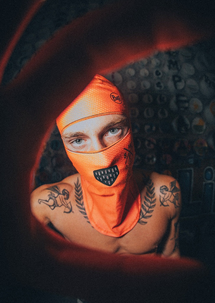 [210000007532] CARBON FLUO ORANGE - Cagoule - WATTS