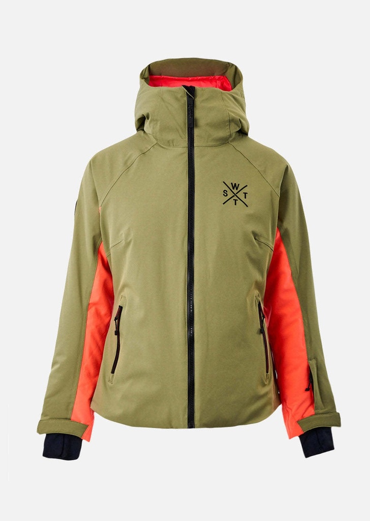 [210000012135] 2X-ICE - ACID WASH OLIVE - Veste snow  Kids - WATTS WW115 10 ANS