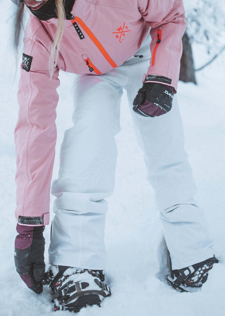 [210000012106] BARDO - WHITE - Pantalon snow -WATTS W0052 S