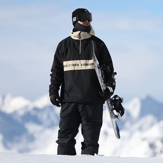[210000010386] GORDIE - Veste snow - HORSEFEATHER Black XS