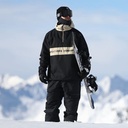 GORDIE - Veste snow - HORSEFEATHER Black XS