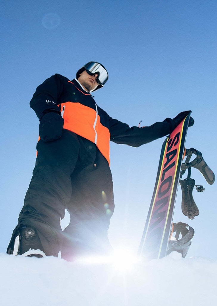 [210000012071] X-TEMPER - NOIR / ORANGE / BLANC - Veste snow - WATTS W9092 L