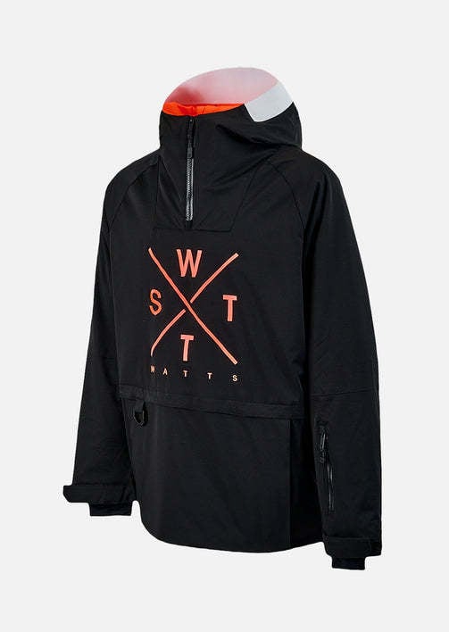 X-METOD - NOIR ET BLANC - Veste snow - WATTS W9950 L