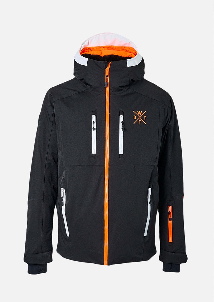 [210000012374] X-BLOW - BLACK/ORANGE/WHITE - Veste snow - WATTS W9092 S