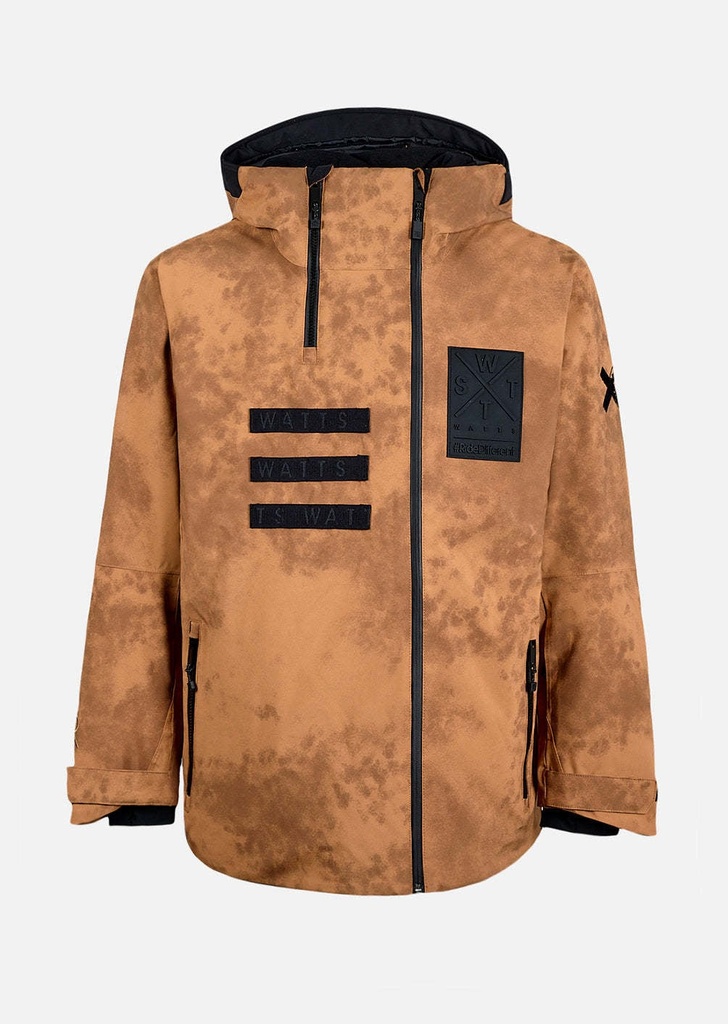 [210000012674] X-WEAR  BROWN - COLLECTION TECH PHANTOM - Veste snow - WATTS KR137 TABACCO M