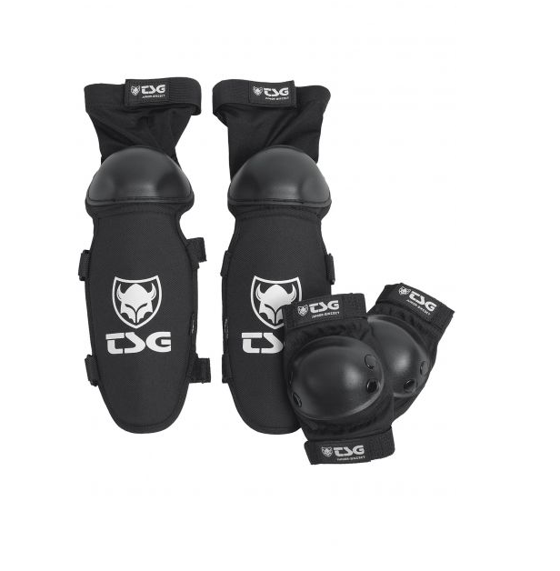 [210000000192] PROTECTION BIKE  SET JUNIOR de TSG BLACK ONE SIZE