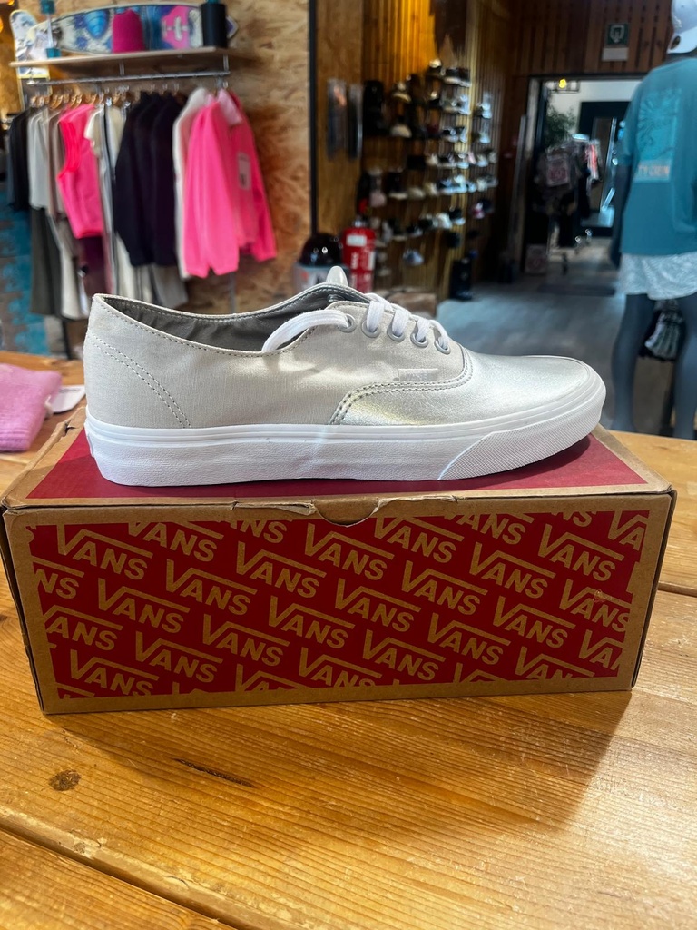JA AUTHENTIC Argent - Chaussures - VANS 41