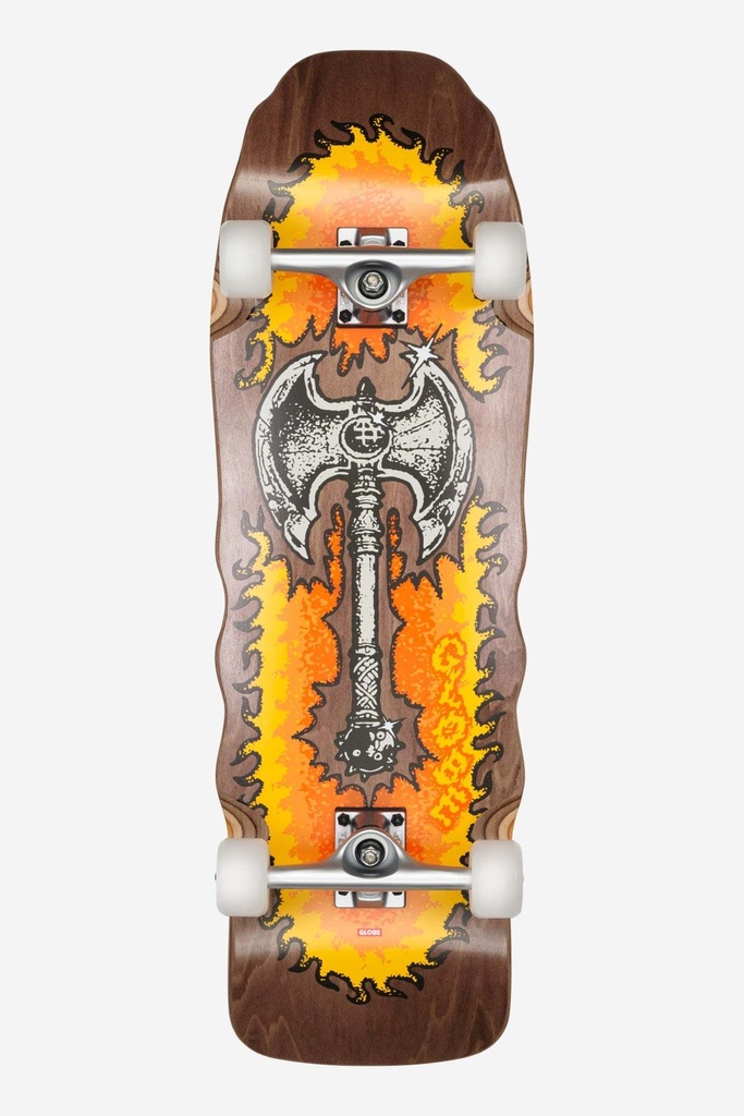 [210000014567] RESTLESS 10.0   AXE MAN -  COMPLETE SKATEBOARD  - GLOBE