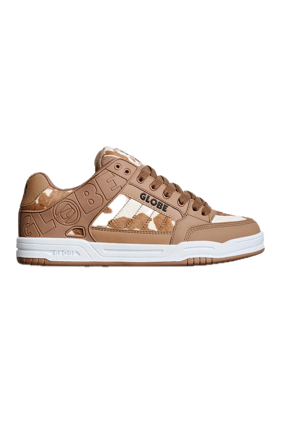 TILT - BROWN/WHITE COW - Chaussures- GLOBE