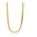 I v y - D ouble Snake Chain Necklace Stainless Steel -TIMI of SWINEN