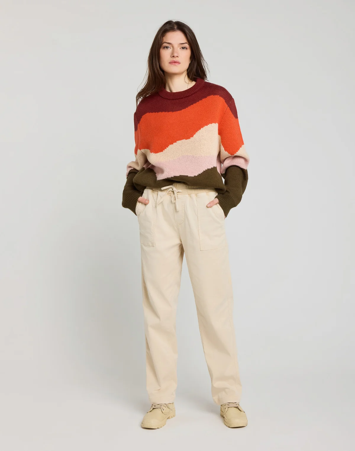 [2100000145980] DENING FEMME PULSE PEACHE - PANTALON - PULLIN (S)