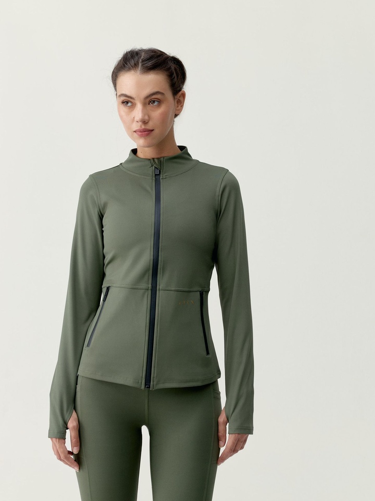 ISLA - Jacket Kaki - BORN LIVING YOGA (S)
