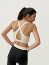 FIORELLA - Brassière réversible -  Black/Stone - BORN LIVING YOGA