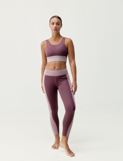 LEGGING MAIKO Tuscany/Deep Rose - BORN LIVING YOGA (S)