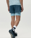 MASHU -  Short Grey / Blue - BORN LIVING YOGA