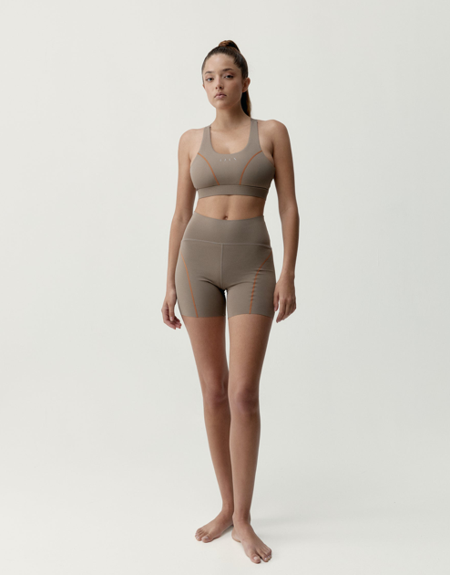 Short Brone Taupe - BORN LIVING YOGA (S)