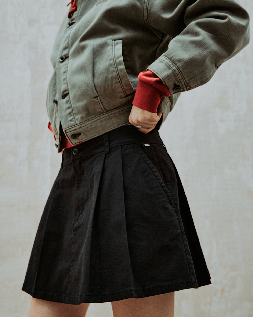 Authentic Chino Minirok - Jupe Black - VANS
