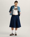 Authentic Chino Denim S Dark Rins - Jupe Dark Rinse - VANS