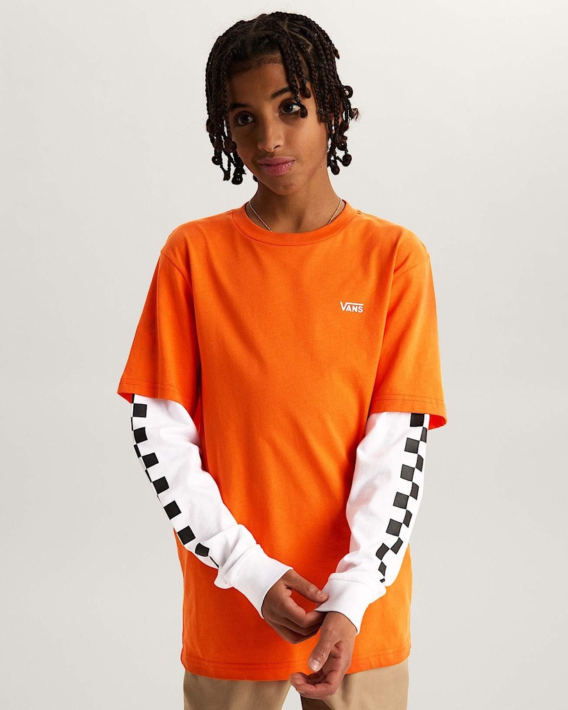 LONG CHECK TWOFER - VANS Flame (S/10ans)