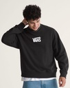 Stretch Logo Crew - VANS Black