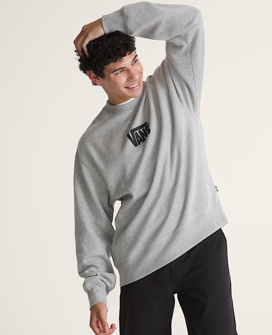 Stretch Logo Crew - VANS Cement Heather (8ans)