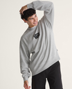 Stretch Logo Crew - VANS Cement Heather