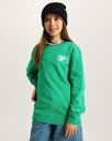BY BLOCKED BOX CREW - Sweat kids - VANS Vivid Verdant