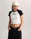 Clare Baby Tee - Tshirt Kids - VANS True White/Blac