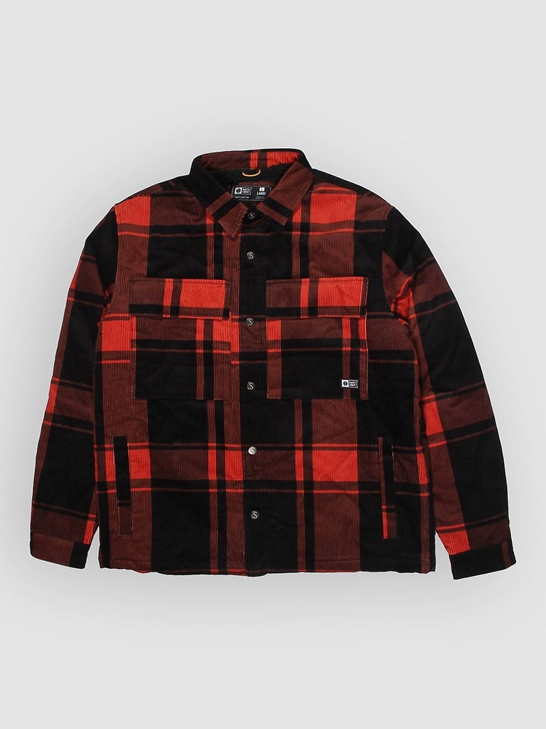 CRUX OVERSHIRT WASHED RED - Veste - SALTY CREW (M)