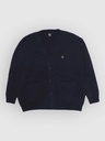 HOOKSET CARDIGAN KNIT MIDNIGHT NAVY - Gilet - SALTY CREW