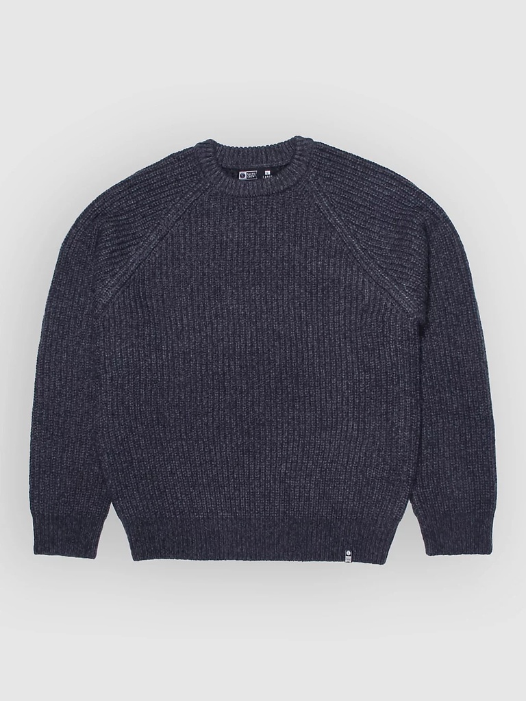 HARBOR FISHERMANS KNIT Midnight Navy - Pull - SALTY CREW (M)