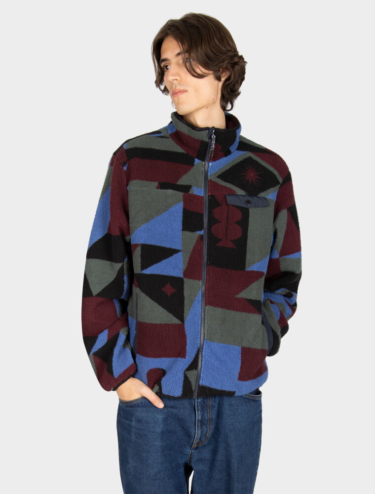 Insaneia Jacket green blue - Veste - IRIEDAILY