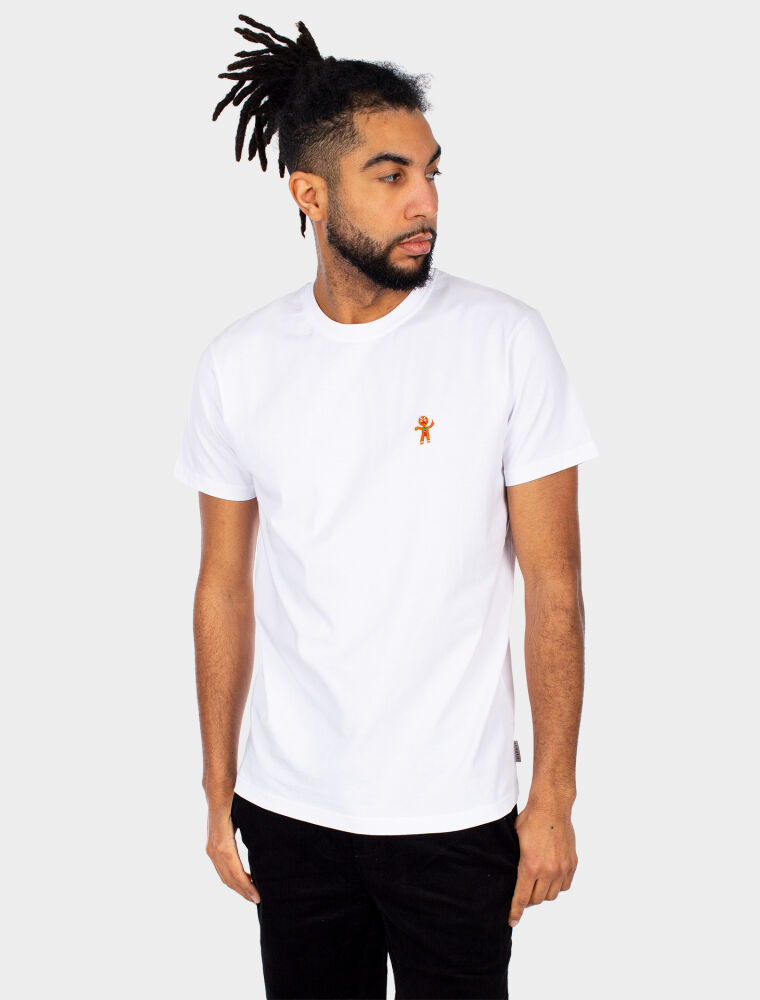 Cookieman Emb Tee white - T-shirt - IRIEDAILY