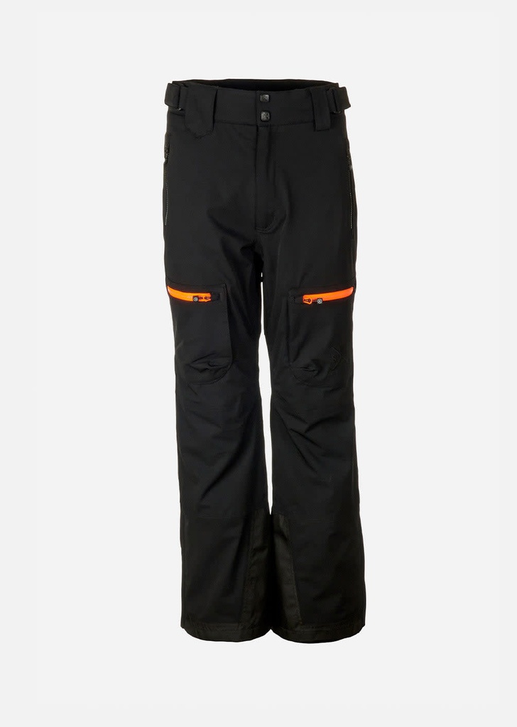 2x JIB - Full Black - Pantalon snow Kids - WATTS W9999